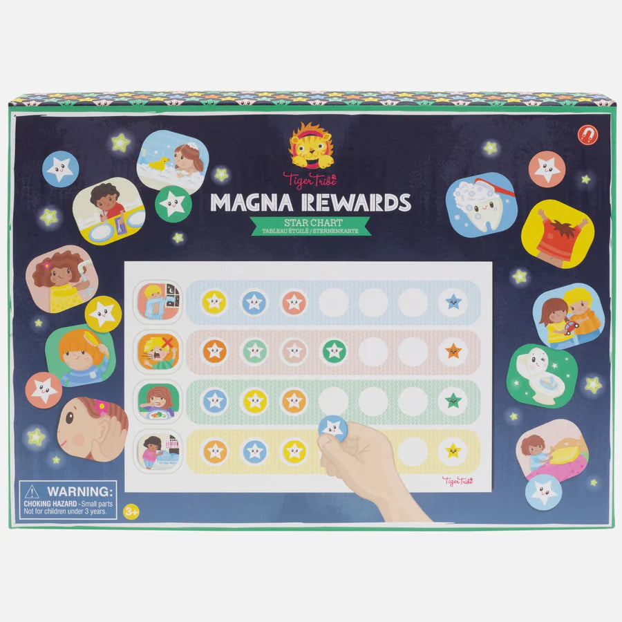 Magna Rewards Star Chart - Tiger Tribe