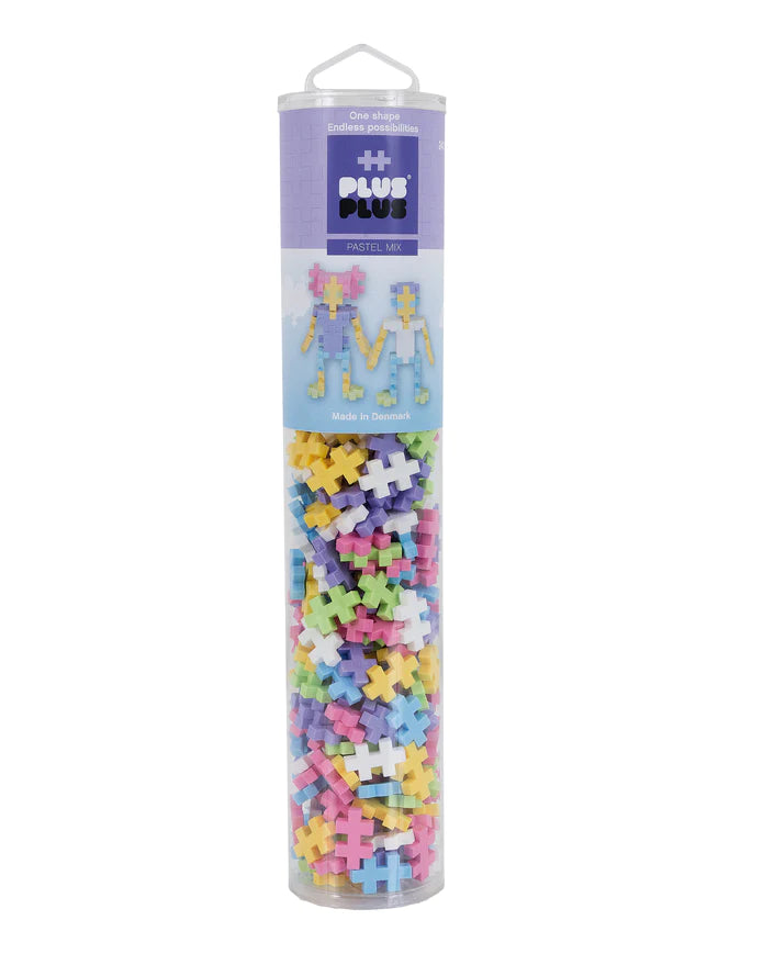 Pastel Mix Tube 240 pcs - Plus Plus
