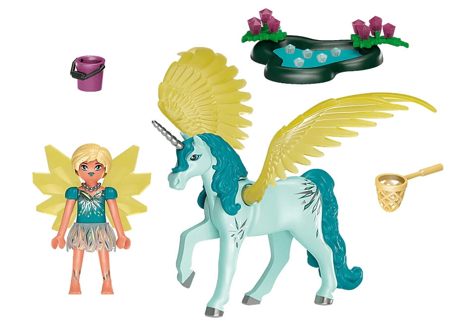 Crystal Fairy with Unicorn - Playmobil