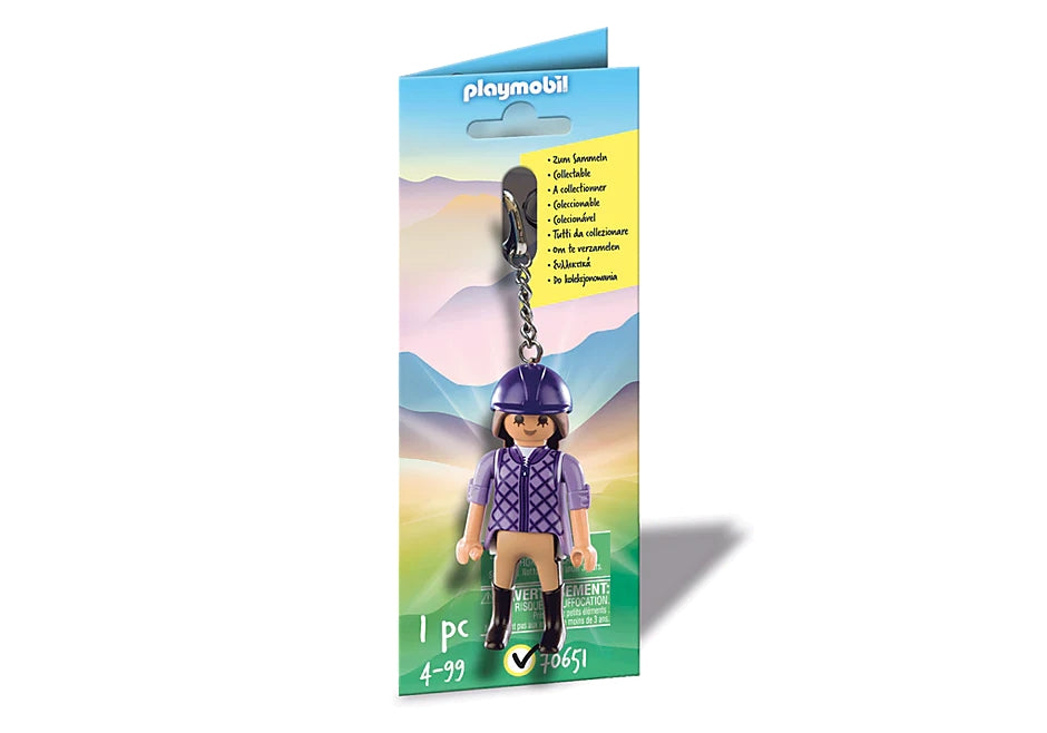 Key Ring - Horse Rider - Playmobil