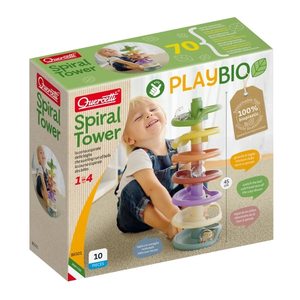 Spiral Tower BIO - Quercetti PlayBIO