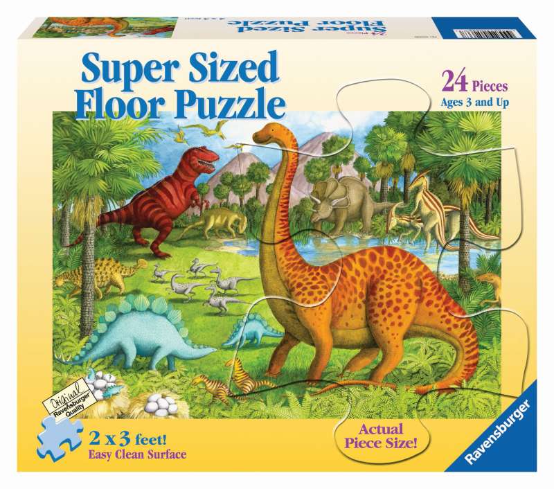Dinosaur Pals Supersize Puzzle 24pc - Ravensburger