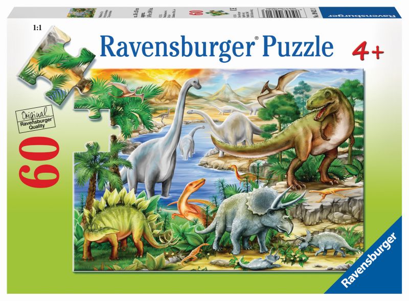 Prehistoric Life Puzzle 60pc - Ravensburger