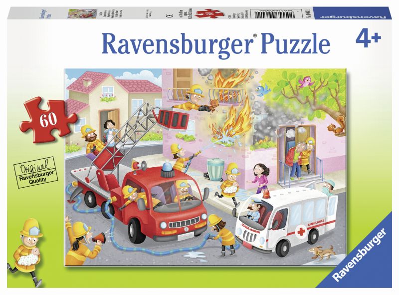 Firefighter Rescue 60pc Puzzle - Ravensburger