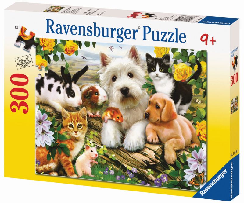Happy Animal Buddies Puzzle 300pc - Ravensburger
