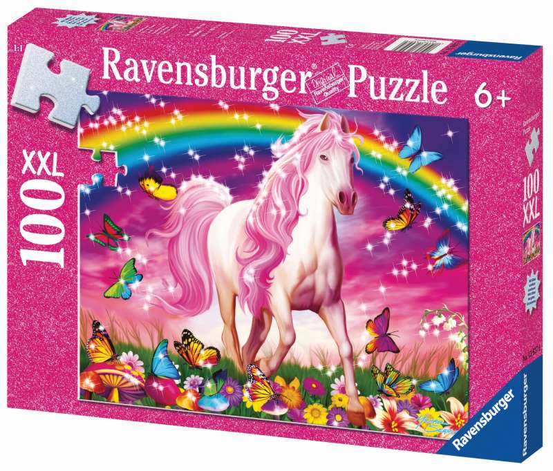 Horse Dream Glitter Puzzle 100pc - Ravensburger