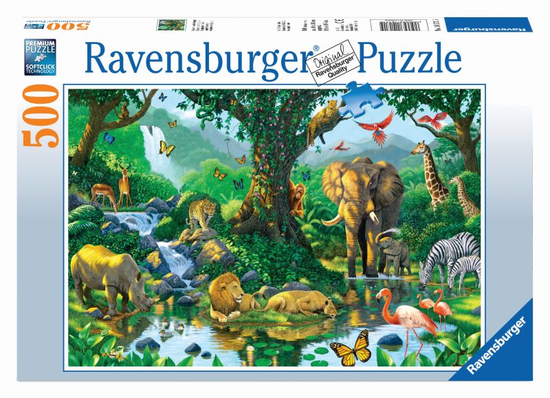 Harmony in the Jungle 500pc Puzzle - Ravensburger