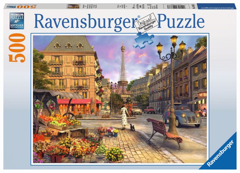 A Walk Through Paris 500pc Puzzle - Ravensburger