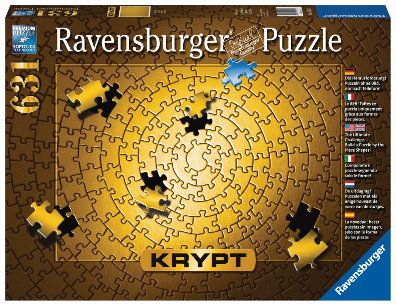 KRYPT Gold 631pc Puzzle - Ravensburger
