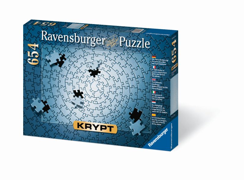 KRYPT Silver 654pc Puzzle - Ravensburger