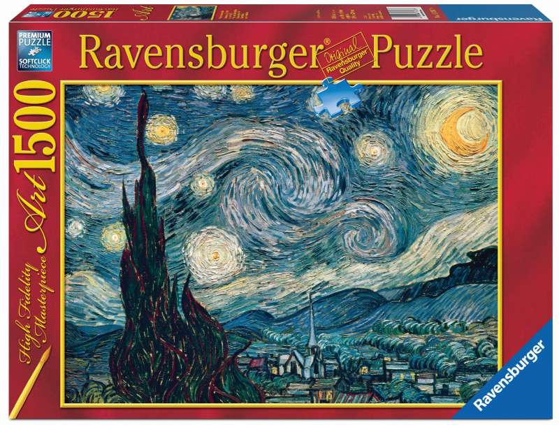 Van Gogh Starry Night Puzzle 1500pc - Ravensburger