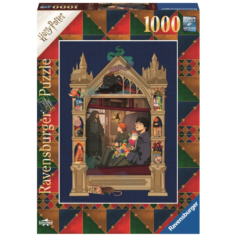 Harry Potter The Way to Hogwarts 1000pc Puzzle - Ravensburger