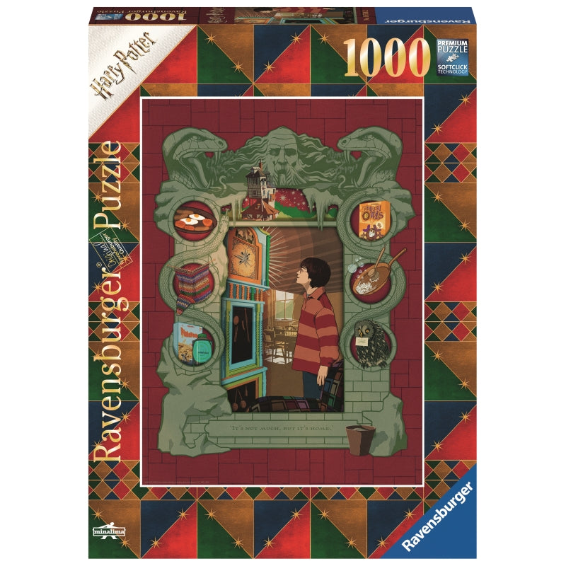 Harry Potter at Weasley Family 1000pc Puzzle - Ravensburger