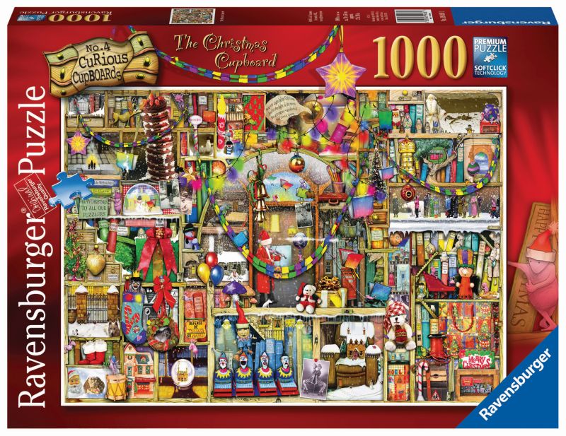 Christmas Cupboard Colin Thompson 1000pc Puzzle - Ravensburger