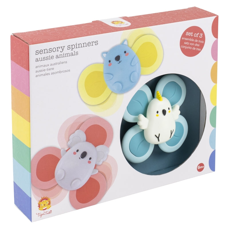 Aussie Animals Sensory Spinners - Tiger Tribe