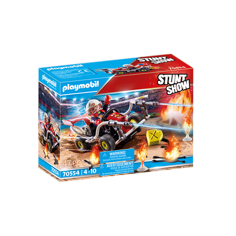 Stunt Show Fire Quad - Playmobil