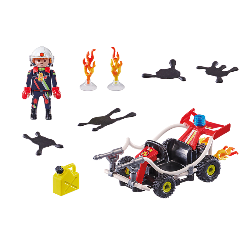 Stunt Show Fire Quad - Playmobil