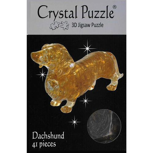 3D Dachshund - Crystal Puzzle