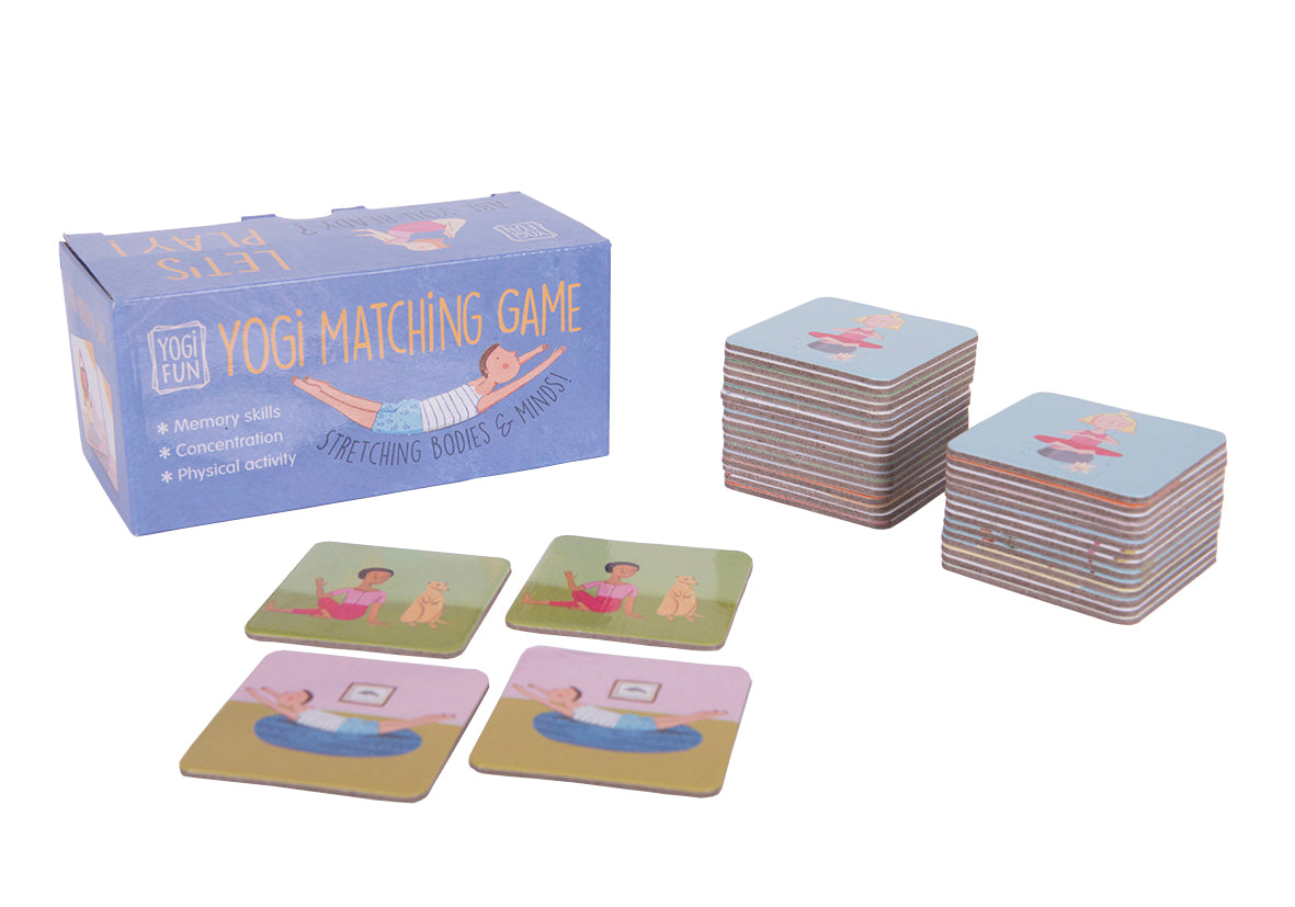 Yoga Matching Game - Yogi Fun