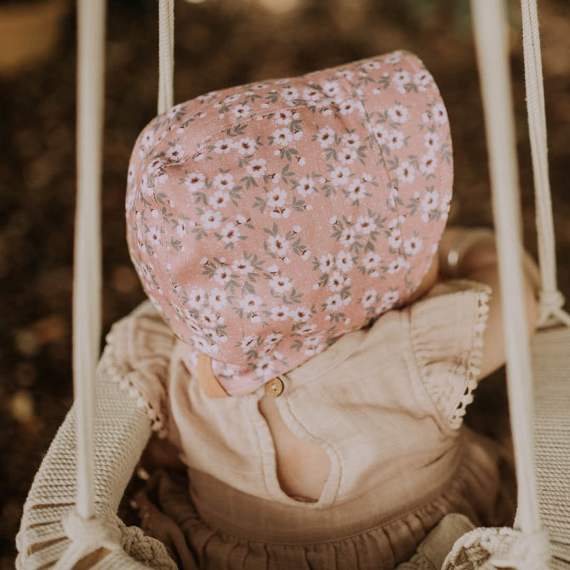 Heather Flax Reversible Bonnet - Bedhead Hats