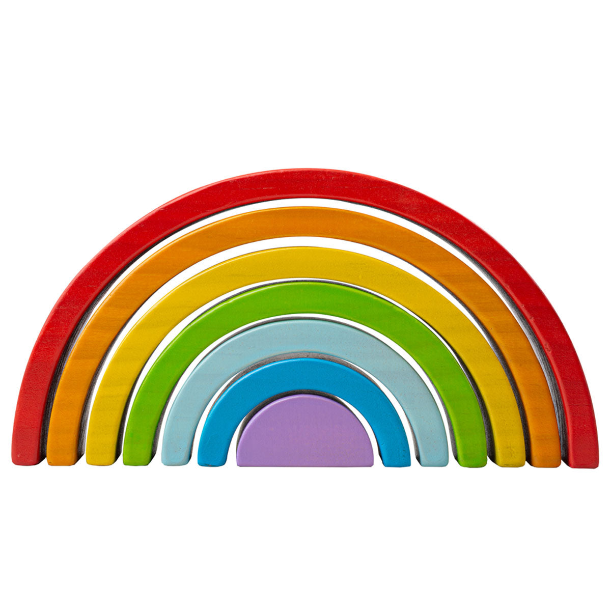 Wooden Stacking Rainbow Small - Bigjigs