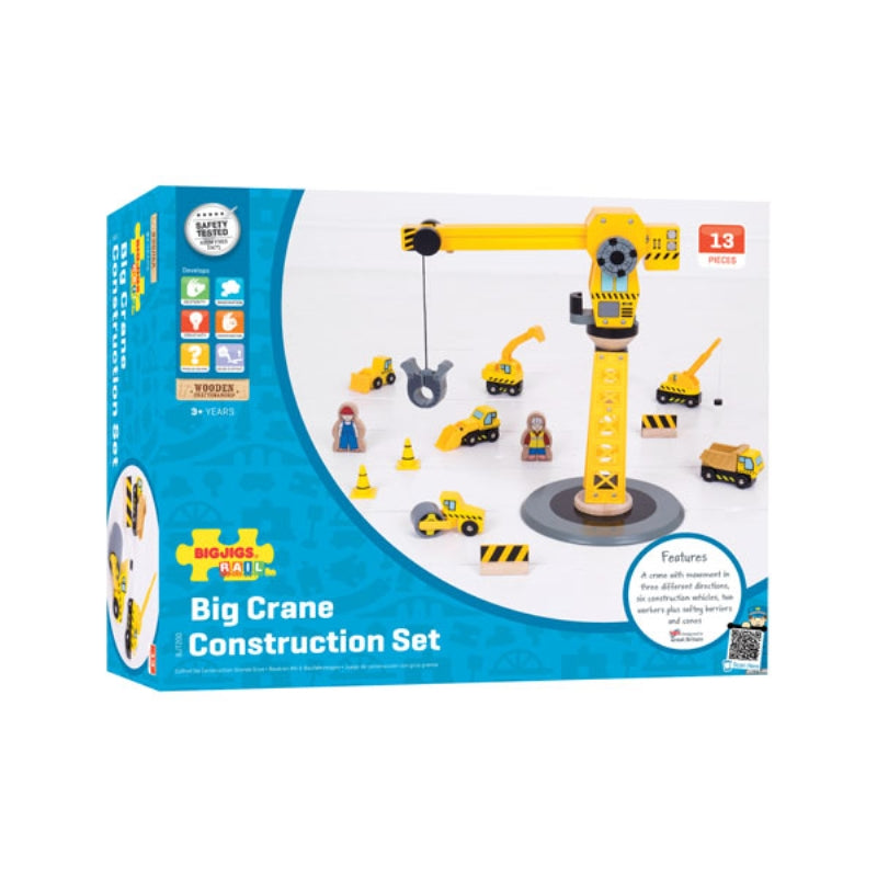 Big Crane Construction Set - Bigjigs