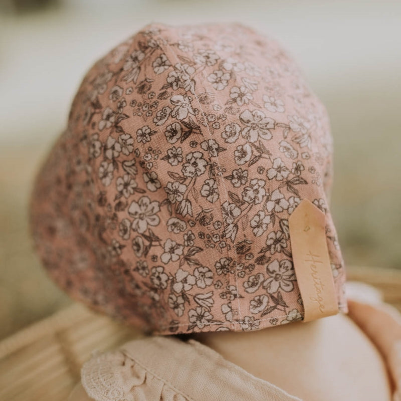 Florence Flax Reversible Bonnet - Bedhead Hats