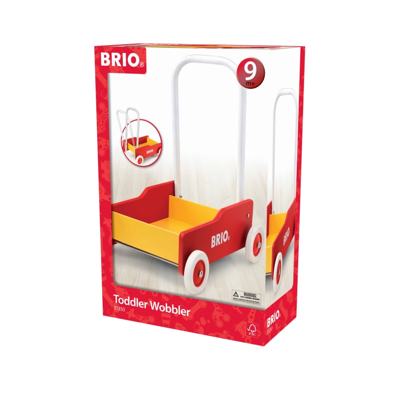 Toddler Wobbler Walker Wagon - Brio