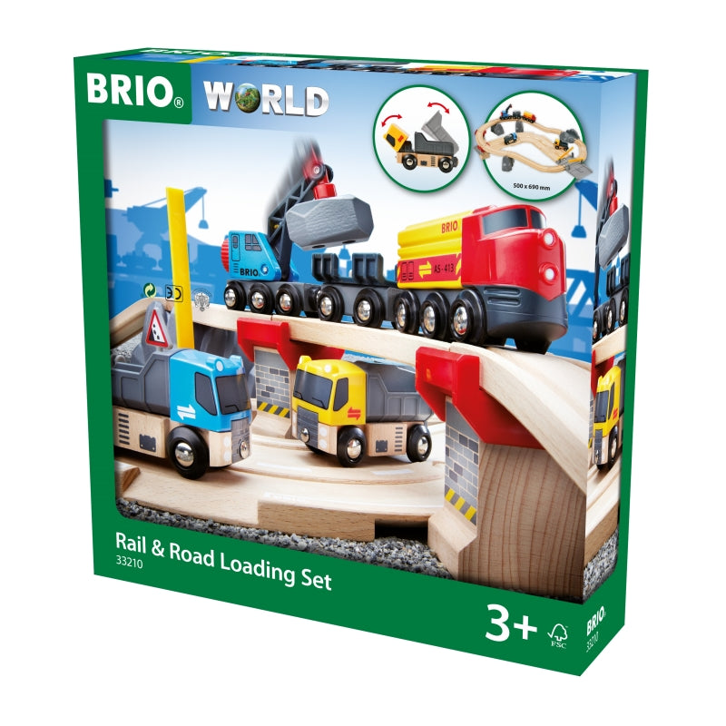Rail and Road Loading Set - Brio