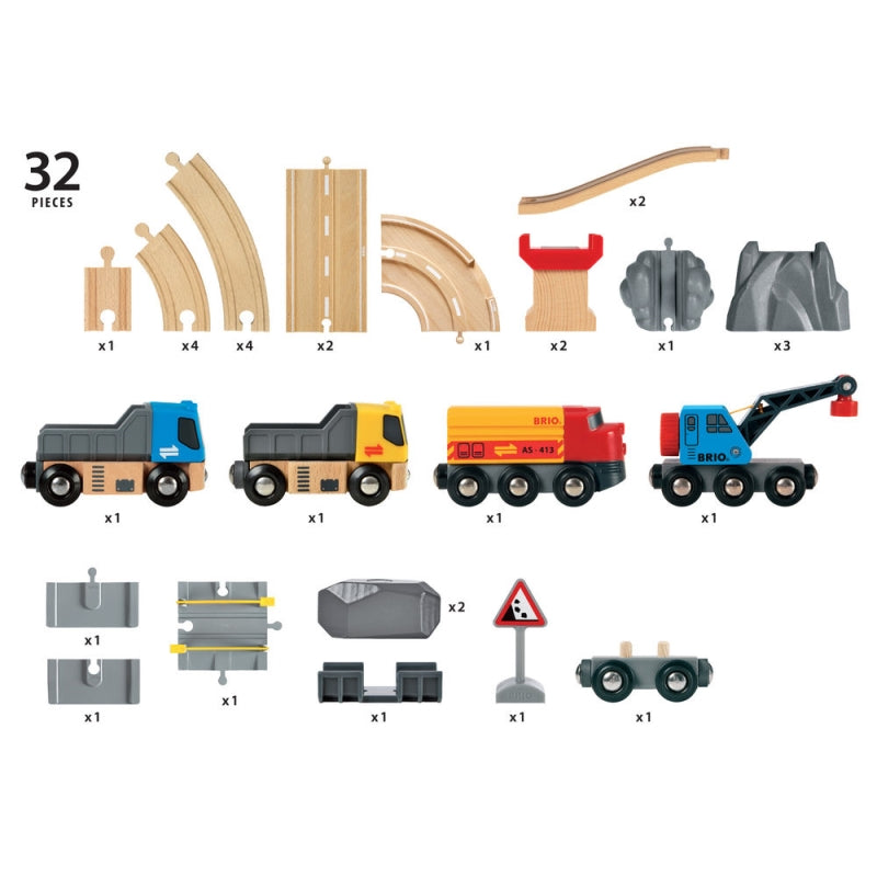 Rail and Road Loading Set - Brio
