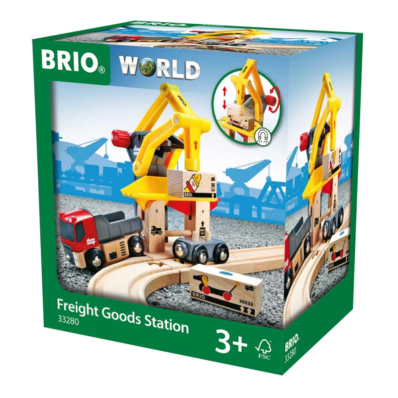 Freight Goods Station 6 pieces - Brio