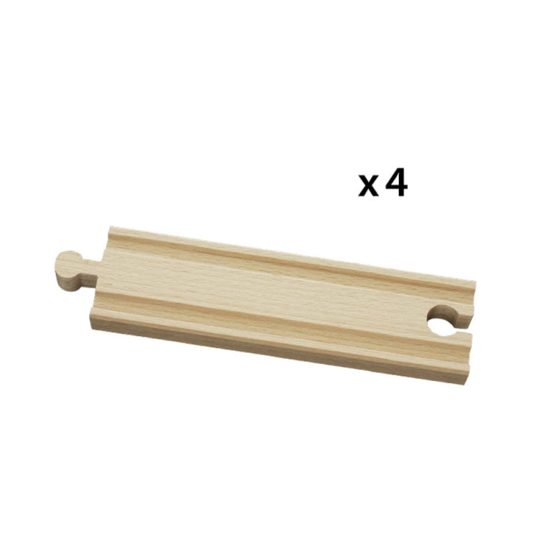 Medium Straight Tracks 4 pieces - Brio