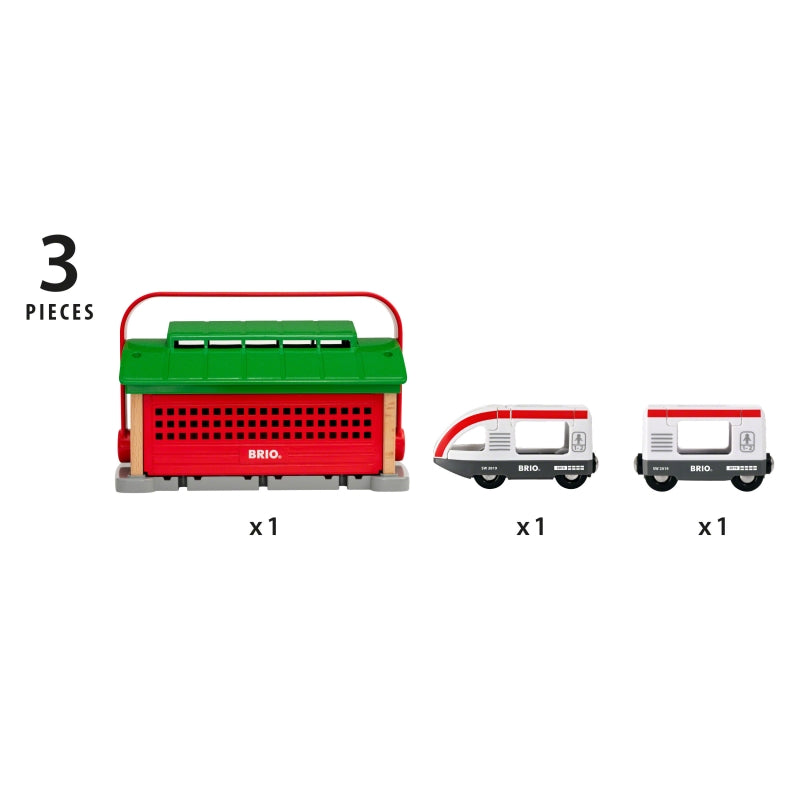 Train Garage wih Handle Brio