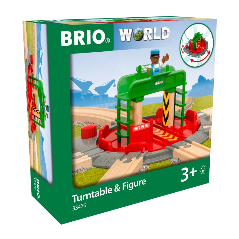 Turntable and Figure - Brio