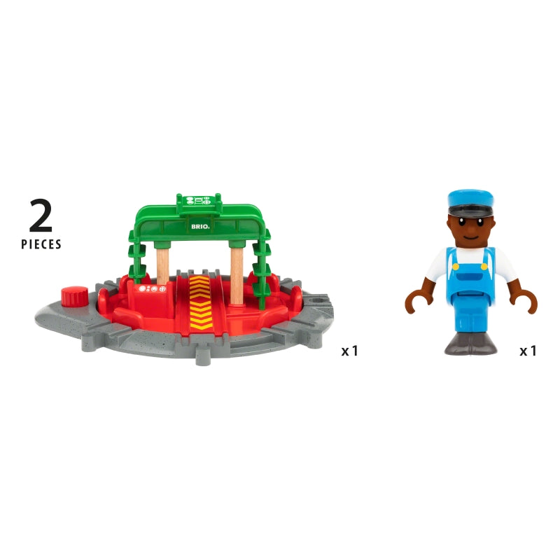 Turntable and Figure - Brio