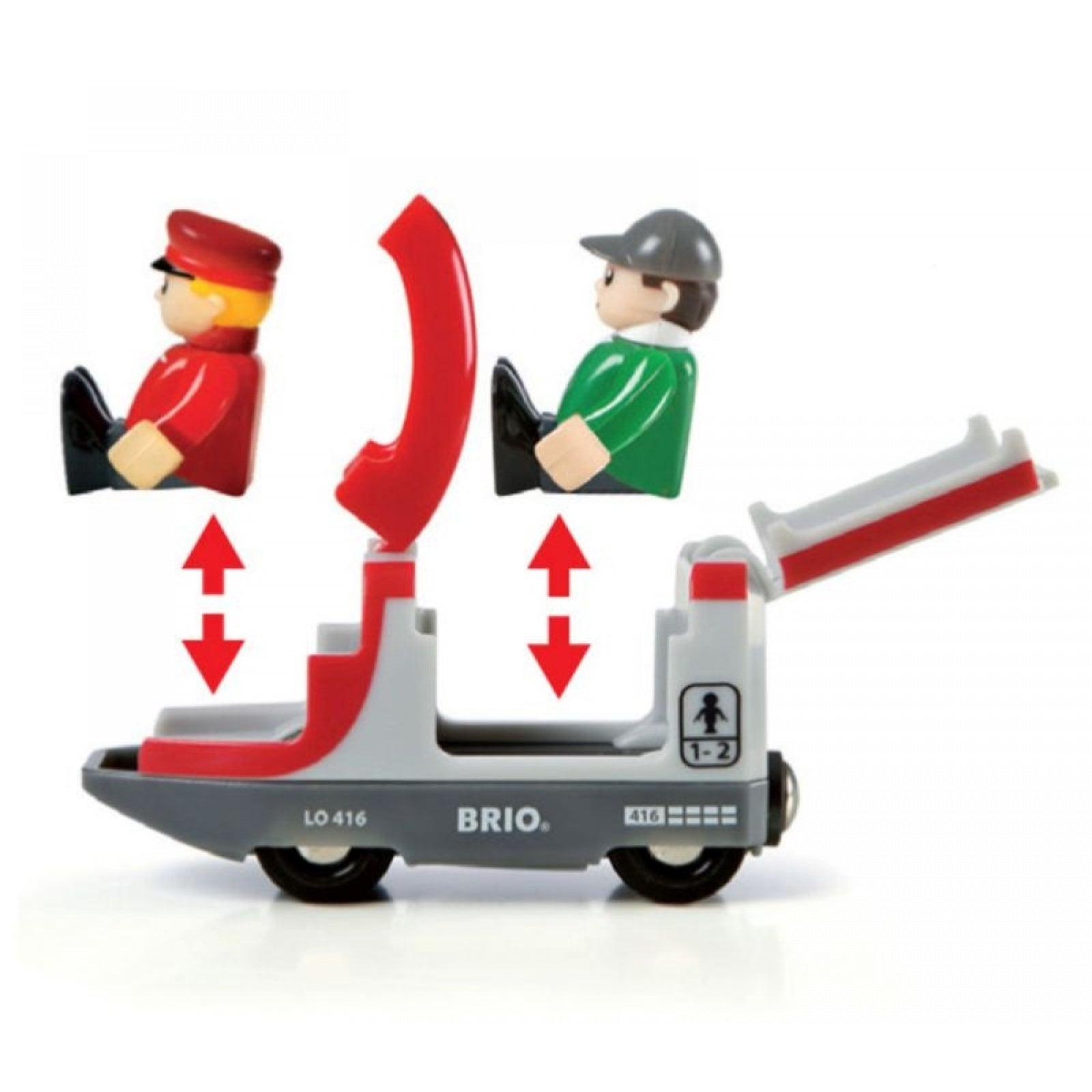 Travel Train 5 pcs - Brio