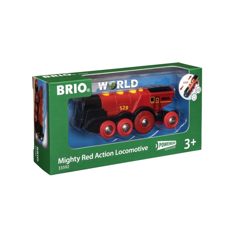 Mighty Red Action Locomotive - Brio