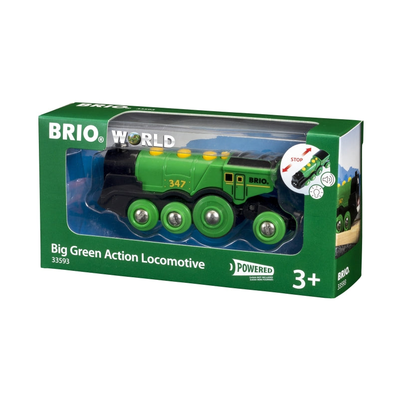 Big Green Action Locomotive - Brio