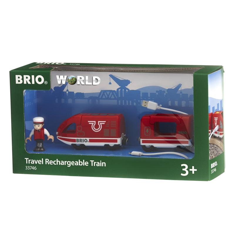 RechargeableTravel Train with Mini USB cable - Brio