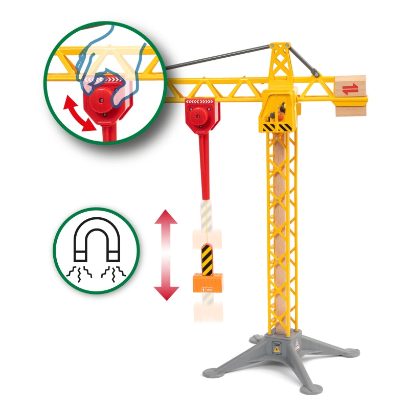Light Up Construction Crane - Brio