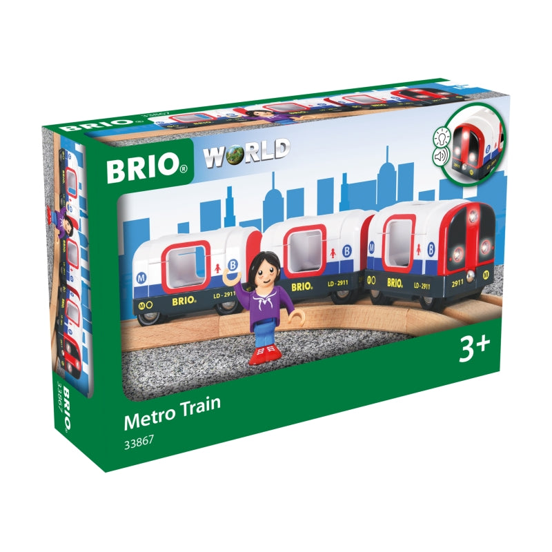 Metro Train w/sound and lights - Brio