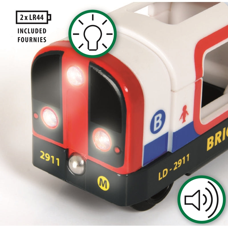 Metro Train w/sound and lights - Brio