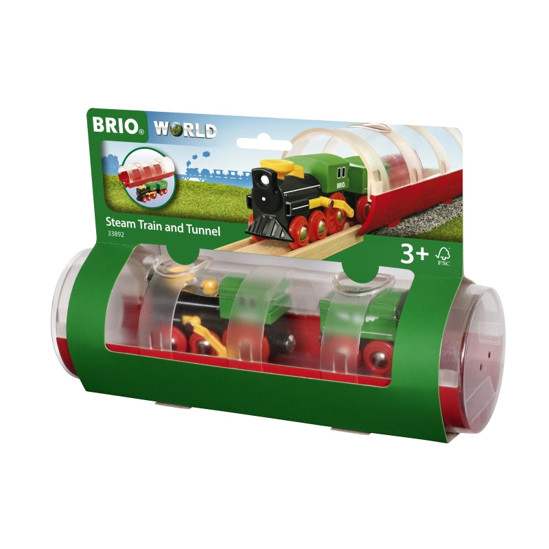 Tunnel and Steam Train - Brio