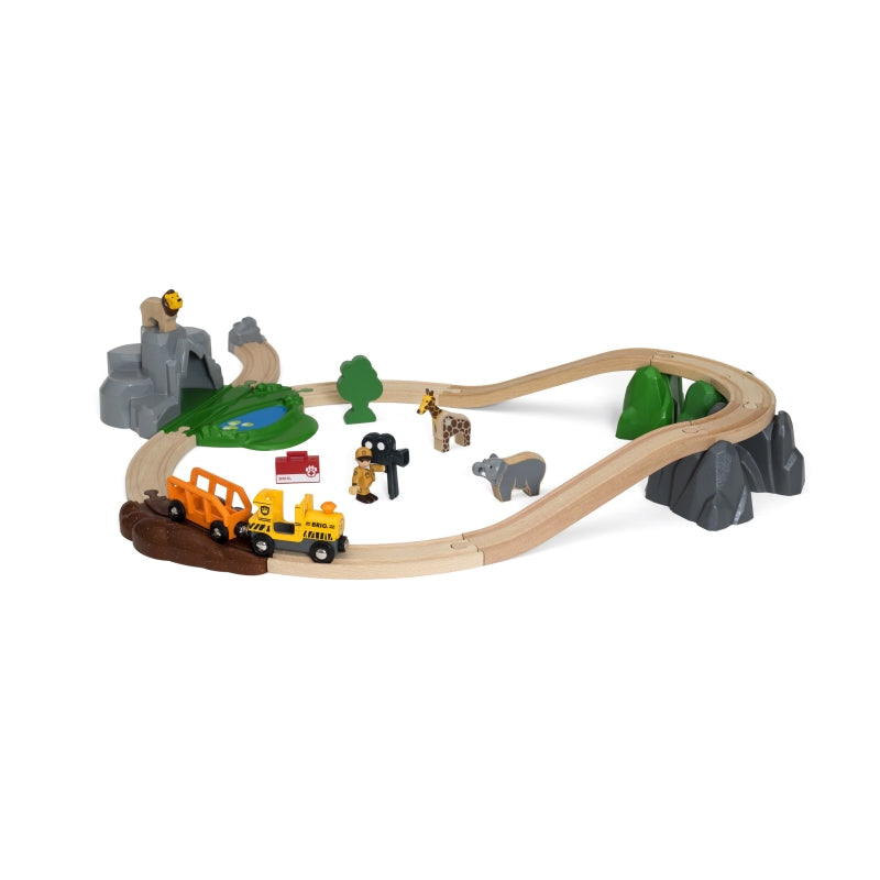 Safari Adventure Railway Set 26 pieces - Brio