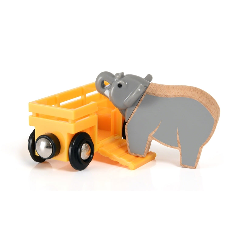 Elephant and Wagon 2 pc - Brio