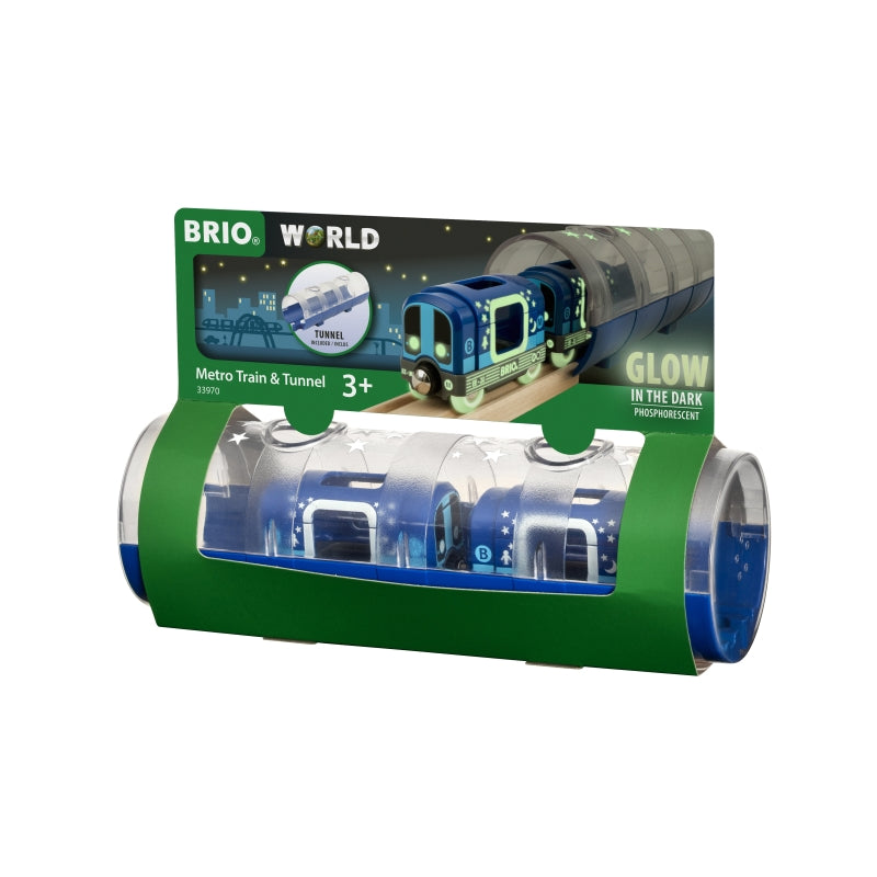 Metro Train and Tunnel - Brio