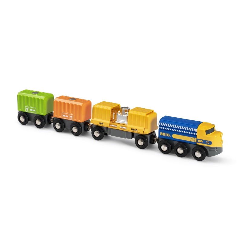 Three Wagon Cargo Train - Brio