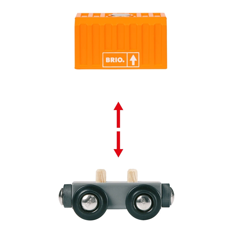 Three Wagon Cargo Train - Brio
