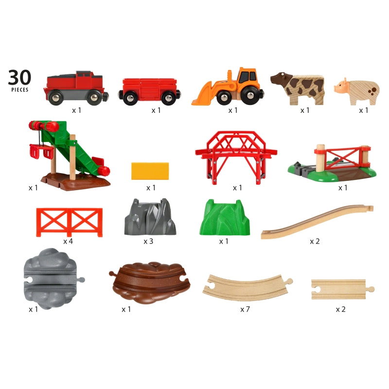 Animal Farm Set 30 pcs - Brio
