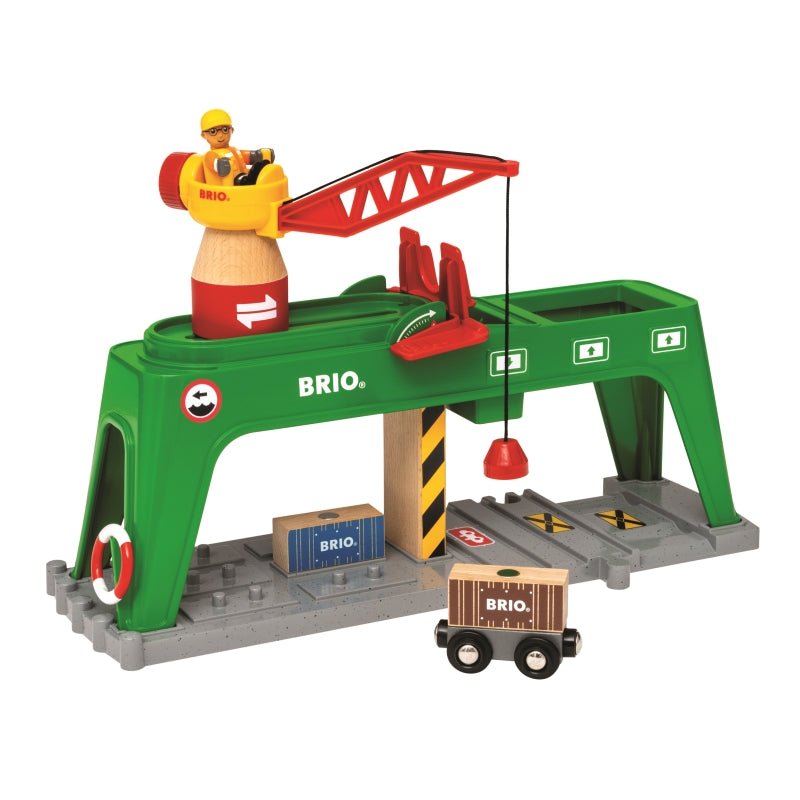 Container Crane 6 pcs - Brio